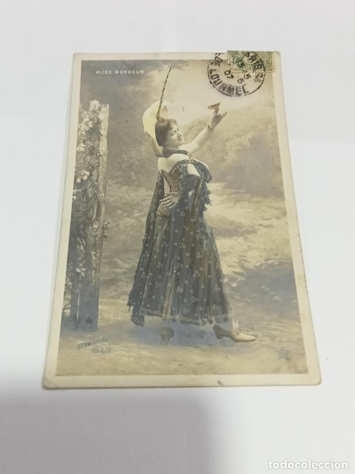 Postais: TARJETA POSTAL DE ACTRIZ. ALICE BONHEUR