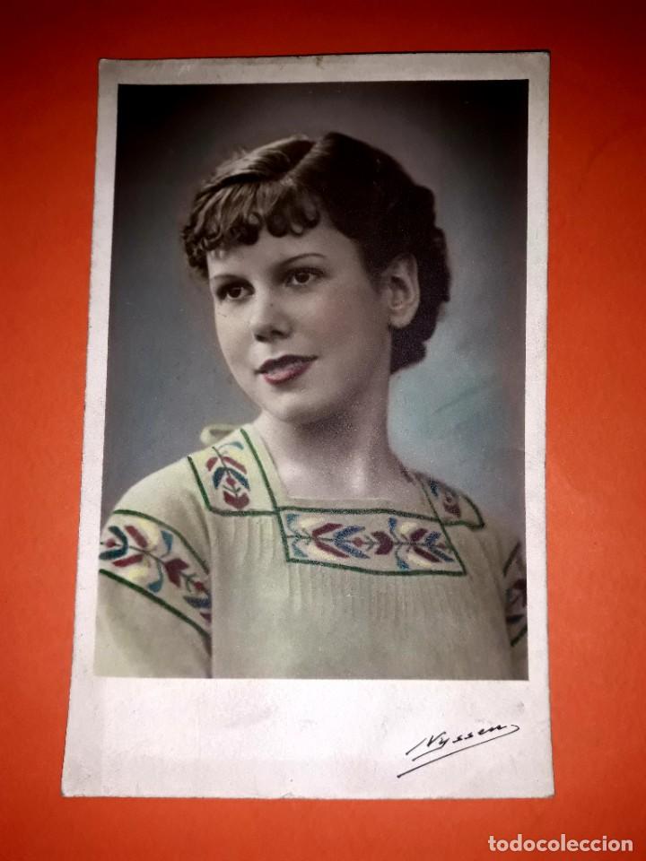 Postkarten: Antigua Postal Mujer No Escrita