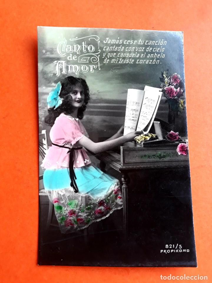 Postales: Antigua Postal Mujer No Escrita - Foto 1