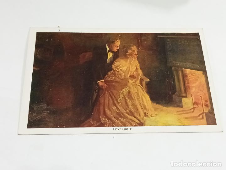 Postais: TARJETA POSTAL. DIBUJO. AMOR EN LA LUZ DE LA LUMBRE. LOVELIGHT