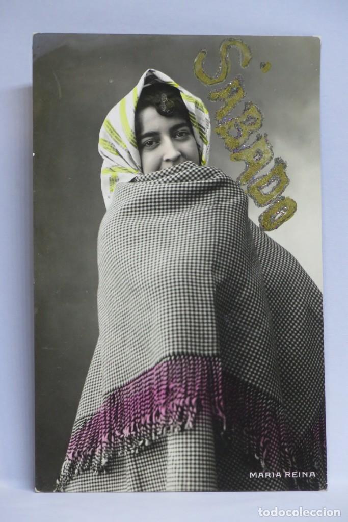Postkarten: POSTAL. MARIA REINA. FG