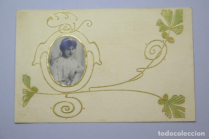 Postales: POSTAL. RETRATO MUJER - Foto 1