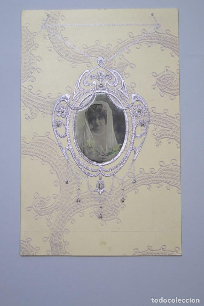 Postales: POSTAL. RETRATO MUJER - Foto 1