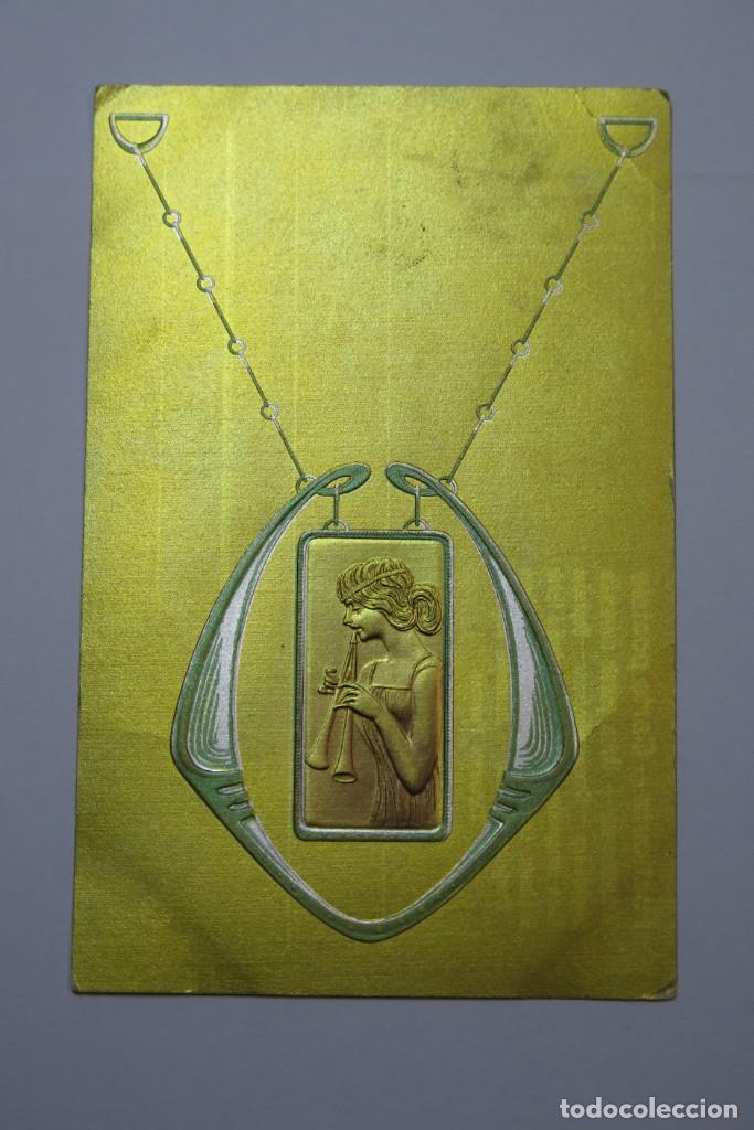 Postales: POSTAL. RELIEVE MODERNISTA - Foto 1
