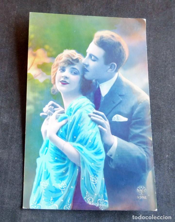 Postkarten: POSTAL ROMANTICA - NOYER - NUM 3992 - PAREJA - CIRCULADA