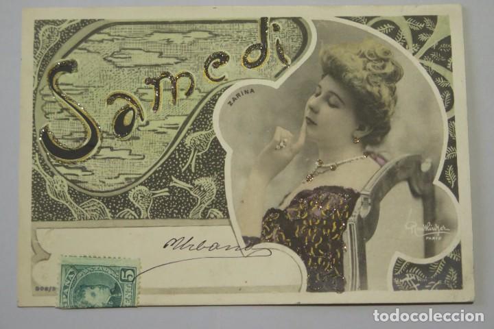 Postais: POSTAL. ZARINA. REUTLINGER. 908/3. CIRCULADA