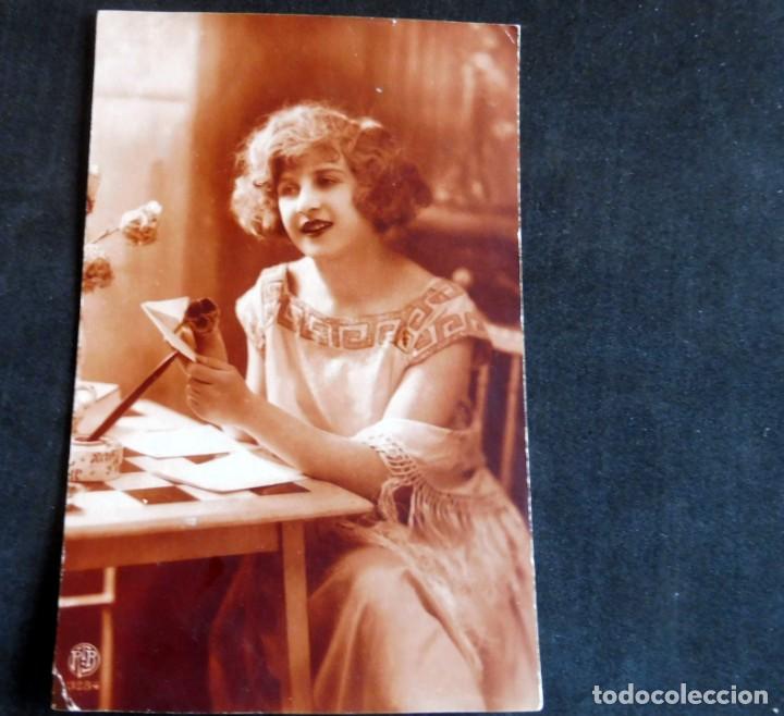 Postais: POSTAL ANTIGUA - ROMANTICA - RTB - NUM 3284 - MUJER - CIRCULADA