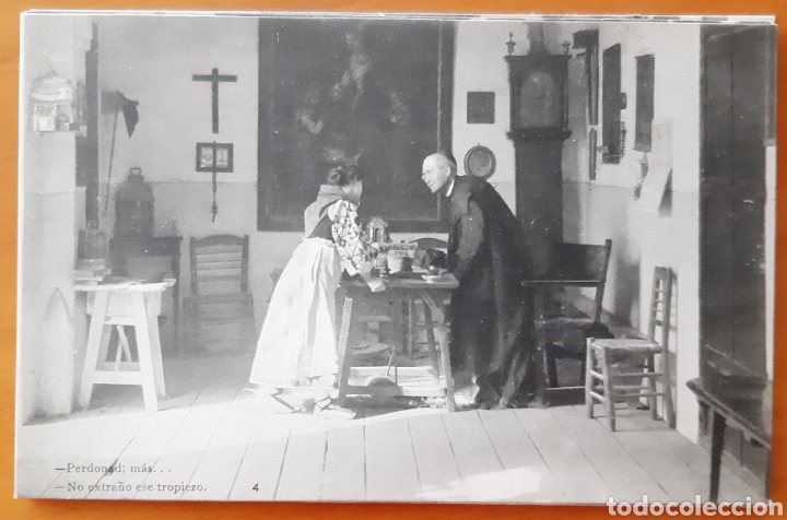 Cartoline: Postal costumbrista. Colecci&oacute;n Canovas sin escribir