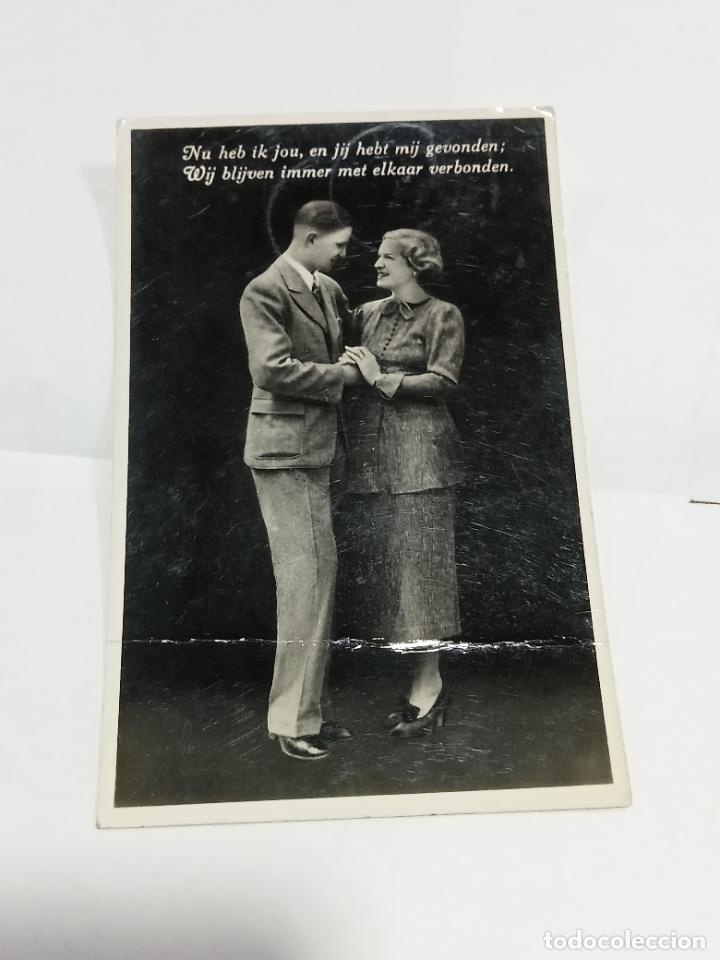 Cartoline: TARJETA POSTAL. PAREJA DE ENAMORADOS DE LA MANO
