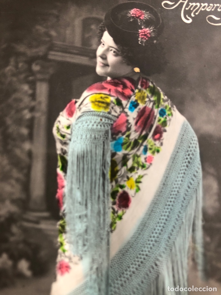 Postales: Postal coloreada. AMPARO GUILLEN