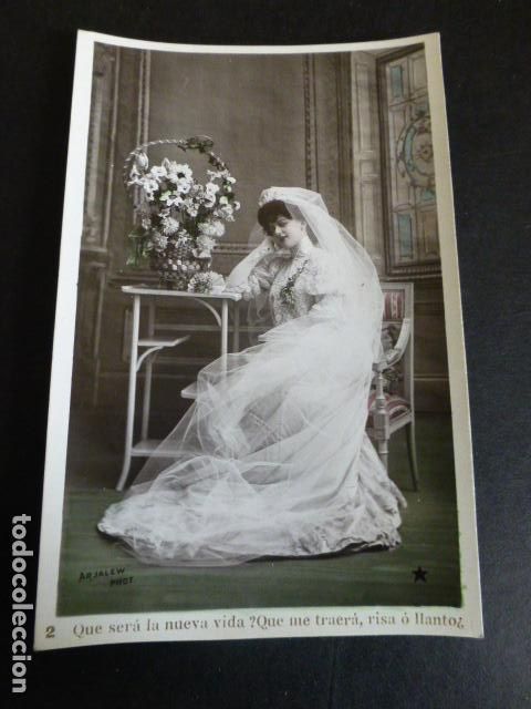 Postales: NOVIA EL DIA DE SU BODA POSTAL - Foto 1