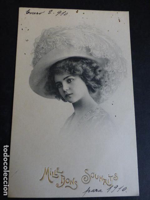 Postales: MUJER ELEGANTE POSTAL - Foto 1