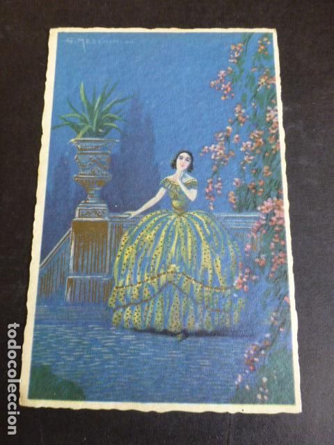 Postales: MUJER ELEGANTE POSTAL ART DECO