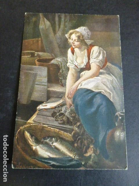 Postales: MUJER CAMPESINA POSTAL - Foto 1