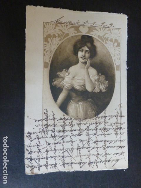 Postales: MUJER ELEGANTE POSTAL - Foto 1