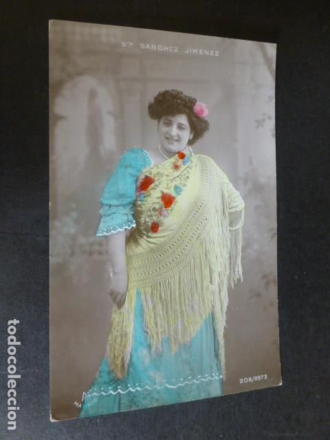 Postais: SE&Ntilde;ORITA SANCHEZ JIMENEZ ARTISTA CUPLETISTA ACTRIZ POSTAL