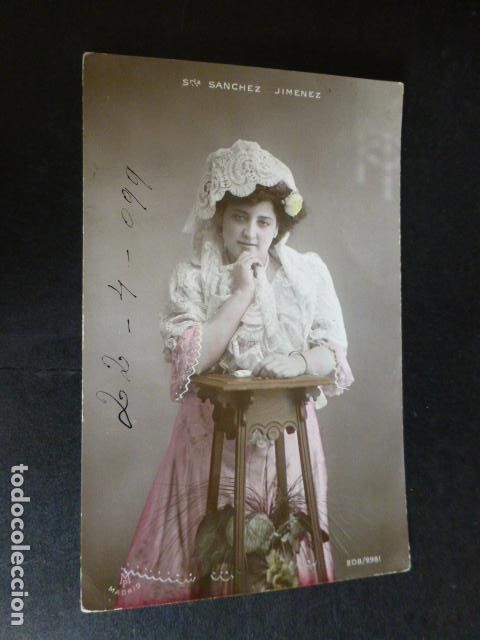 Postais: SE&Ntilde;ORITA SANCHEZ JIMENEZ ARTISTA CUPLETISTA ACTRIZ POSTAL