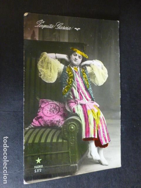 Postais: PAQUITA GARCIA ARTISTA CUPLETISTA ACTRIZ POSTAL