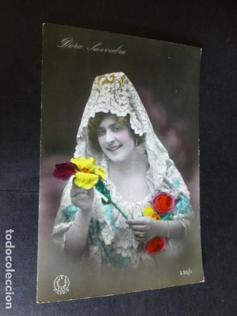 Cartoline: DORA SAAVEDRA ARTISTA CUPLETISTA ACTRIZ POSTAL