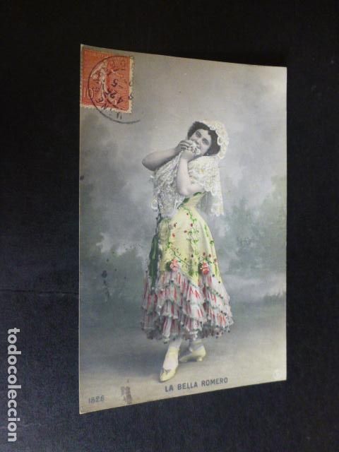 Postais: LA BELLA ROMERO ARTISTA CUPLETISTA ACTRIZ POSTAL