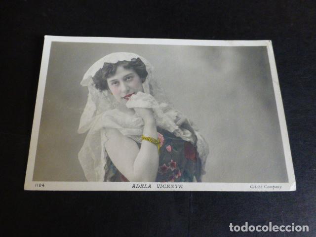 Cartoline: ADELA VICENTE ARTISTA CUPLETISTA ACTRIZ POSTAL