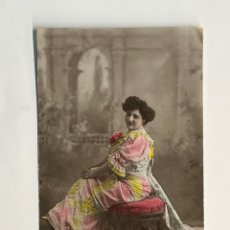 Postales: SEÑORITA SÁNCHEZ JIMENEZ. CUPLETISTA… (H.1910?) CÍRCULADA..