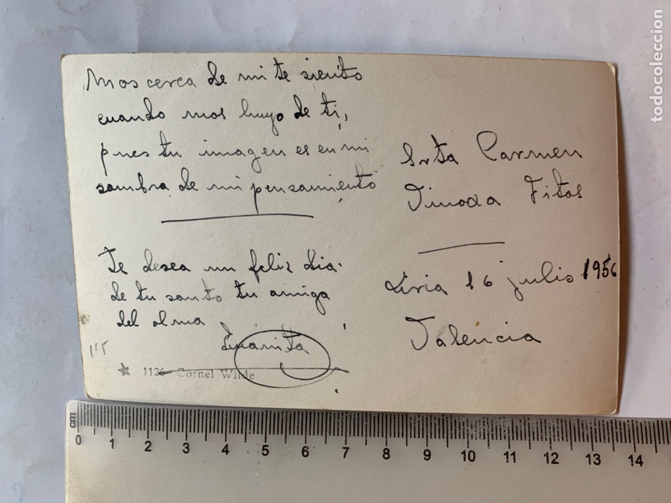 Postales: POSTAL. CORNEL WILDE. - Foto 2