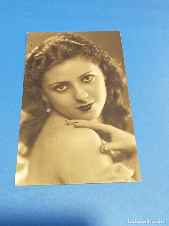 Cartoline: TARJETA POSTAL. PERFIL DE UNA BELLA JOVEN.