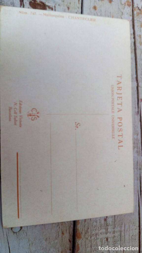 Postales: ANTIGUA POSTAL, MUJER BALEAR - Foto 2