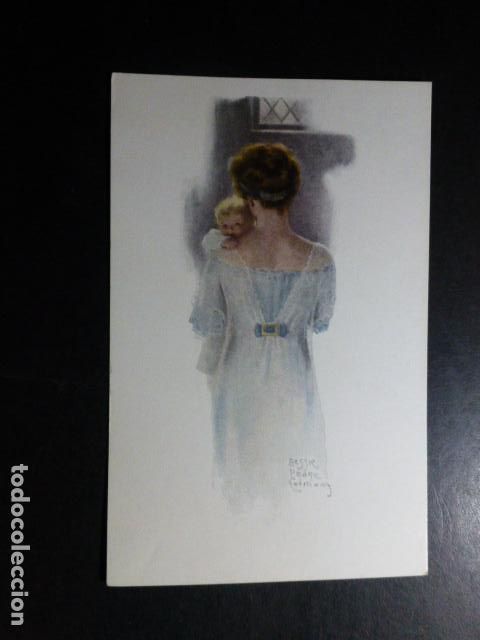 Postcards: MUJER CON BEBE POSTAL