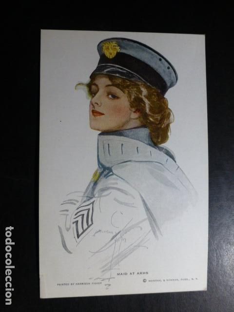 Postales: MUJER MILITAR POSTAL - Foto 1