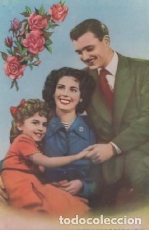 Cartoline: POSTAL ROMANTICA. PAREJA CON NI&Ntilde;A P-ROM-899 ,5