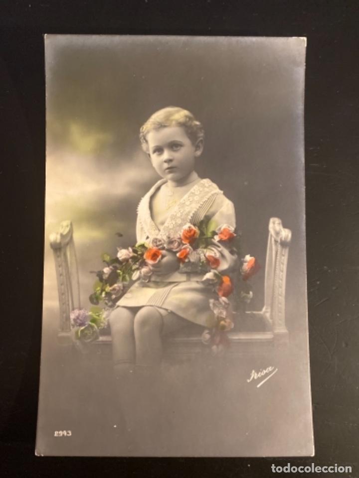 Postais: 7 - Tarjeta postal a&ntilde;os 20 fotograf&iacute;a mujer Irisa 2943
