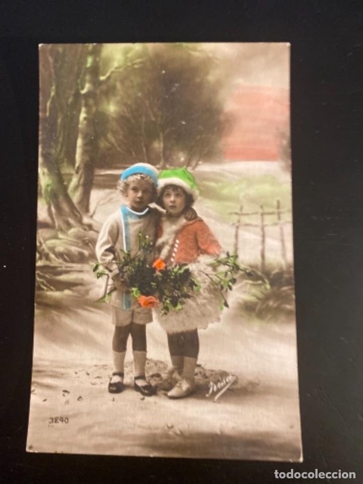 Postais: 7 - Tarjeta postal a&ntilde;os 20 fotograf&iacute;a mujer Irisa 3240