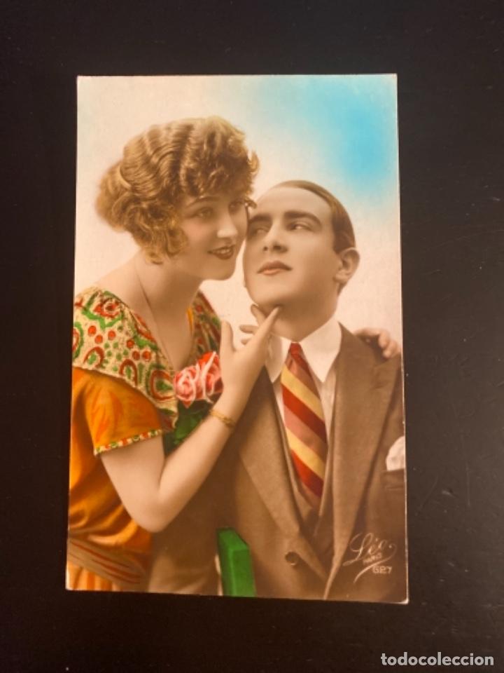 Postcards: 7 - Tarjeta postal a&ntilde;os 20 fotograf&iacute;a mujer Leo Paris 627