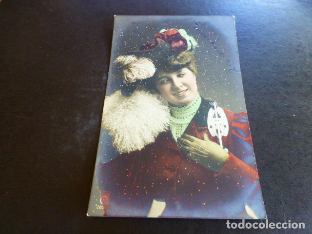 Postales: MUJER ELEGANTE POSTAL - Foto 1