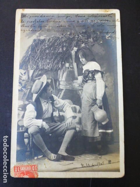 Cartoline: PAREJA DE CAMPESINOS POSTAL