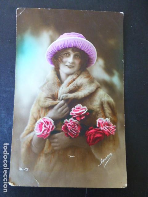 Postales: MUJER ELEGANTE POSTAL - Foto 1