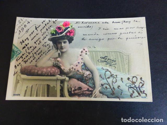 Postales: MUJER ELEGANTE POSTAL - Foto 1