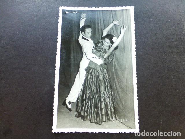 Cartoline: HERMANOS PALACIOS FLAMENCO CANTANTE CUPLETISTA BAILARINA POSTAL