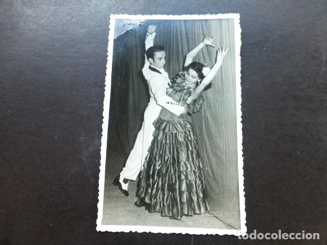 Cartoline: HERMANOS PALACIOS FLAMENCO CANTANTE ARTISTA CUPLETISTA BAILARINA POSTAL