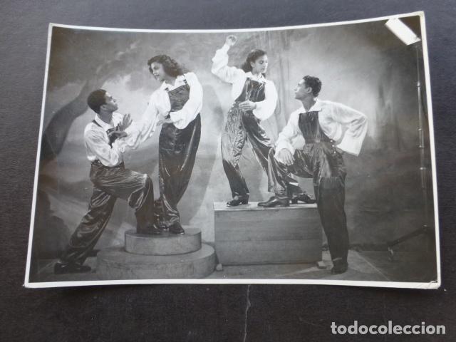 Cartoline: ACROBATAS GRUPOP ARTISTICO FOTOGRAFIA TAMA&Ntilde;O POSTAL