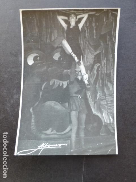 Cartoline: LILIAN VICENT ACROBATA ARTISTA CANTANTE CUPLETISTA FOTOGRAFIA TAMA&Ntilde;O POSTAL