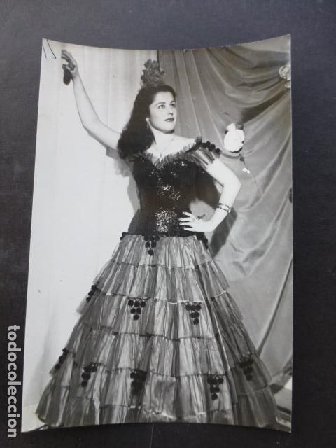 Cartoline: ANITA BERMEJO ARTISTA CANTANTE CUPLETISTA FOTOGRAFIA TAMA&Ntilde;O POSTAL