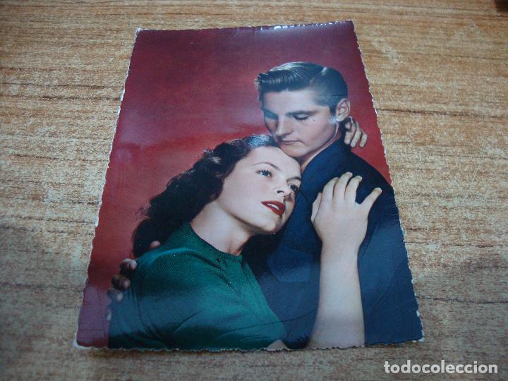 Postais: POSTAL PAREJA ENAMORADOS ESCRITA NO CIRCULADA