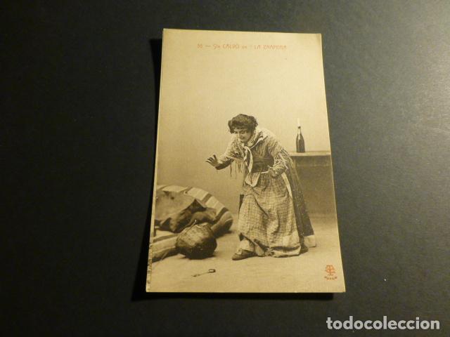 Cartoline: SRTA. CALVO EN LA TRAPERA ACTRIZ ARTISTA POSTAL