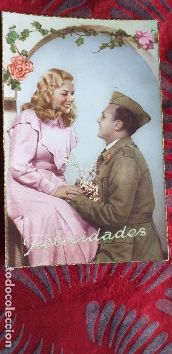 Postais: FELICIDADES-V12-135X85mm-POSTAL-MILI-FELICIDADES