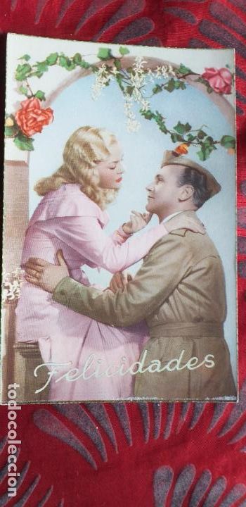 Postais: FELICIDADES-V12-135X85mm-POSTAL-MILI-FELICIDADES