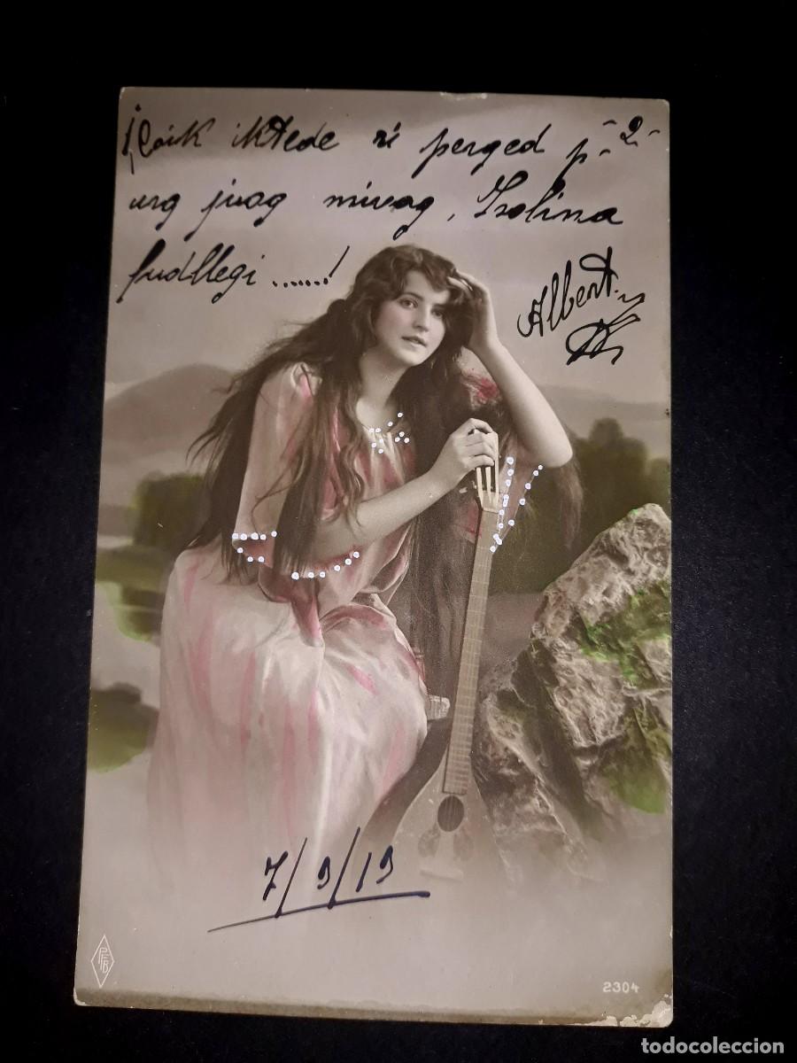 Postales: Antigua Postal Escrita 1913 - Foto 1