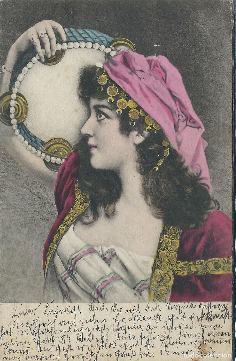 Postales: POSTAL DE MUJER - EDITADA EN EL EXTRANJERO - Foto 1